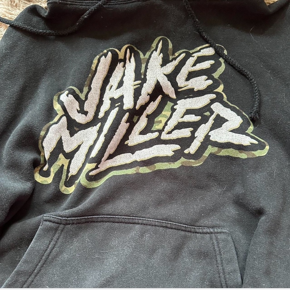 Small Jake Miller Camo Hoodie